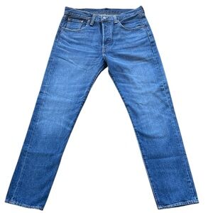 LEVIS STRAUS MENS 501 STRAIGHT LEG DENIM JEANS SIZE 30X32